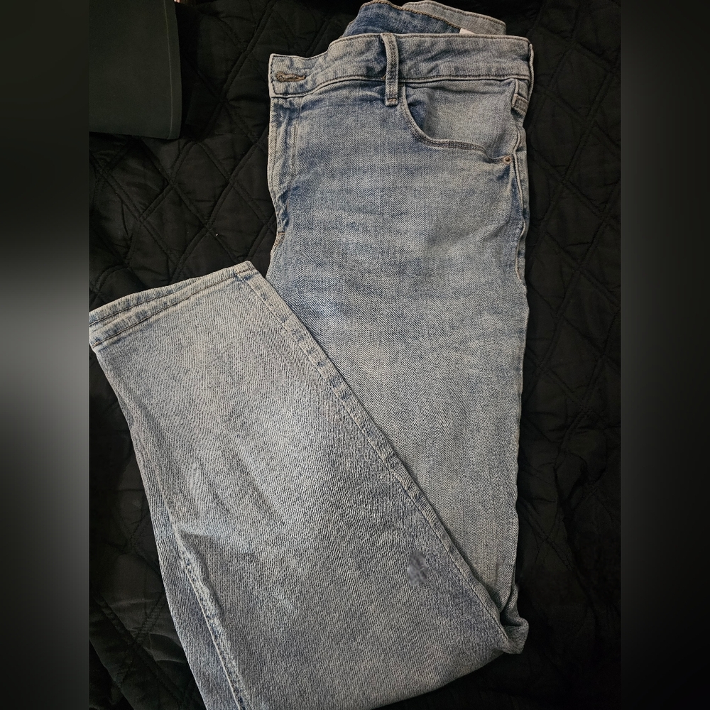 Old Navy Women's Light Blue Straight Jeans